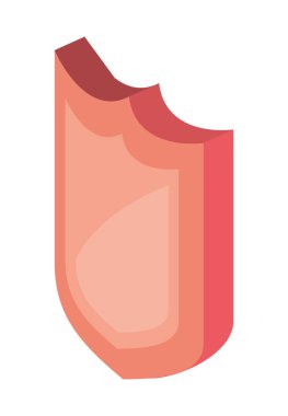 kırmızı kalkan izometrik