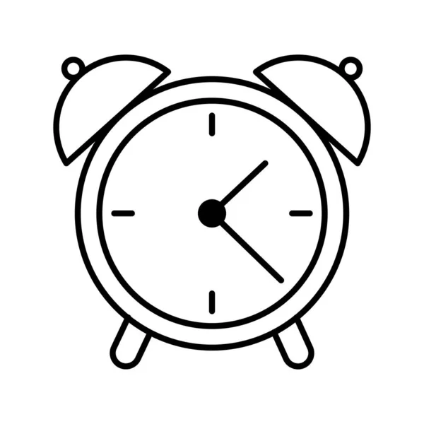 Ícone do relógio de alarme — Vetor de Stock