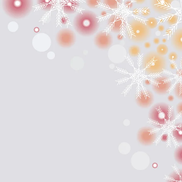 Snowflakes shimmer style — 图库矢量图片