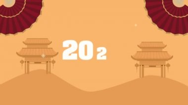 Çince yeni yıl animasyonuyla