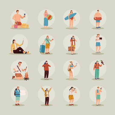 On altı yaz tatili turistleri