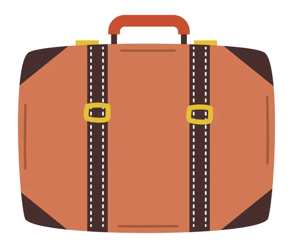 スーツケーストラベルバッグ — ストックベクタ