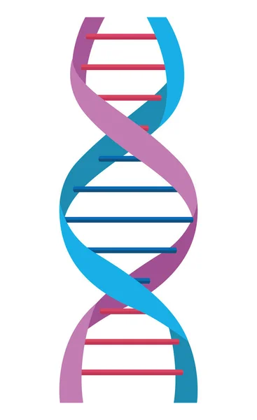 Partícula de la malécula del ADN — Vector de stock