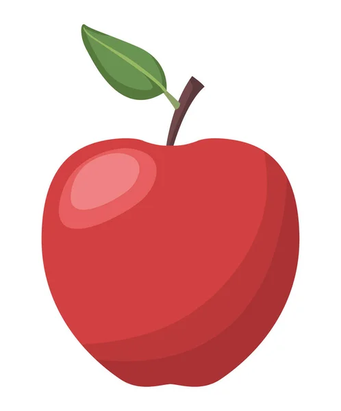 Apfel frisches Obst — Stockvektor