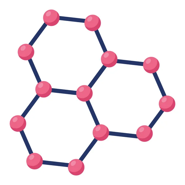 Structure sciences moléculaires — Image vectorielle