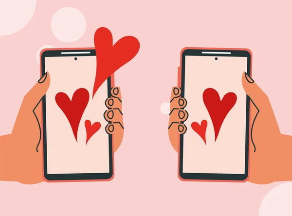 Kalpli akıllı telefonlar — Stok Vektör