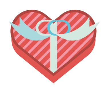 Kalp hediye kutusu