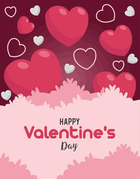 Валентинки день серця візерунок — стоковий вектор