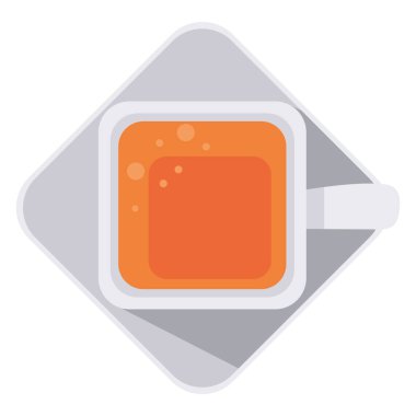 Bulaşık havasında çay fincanı