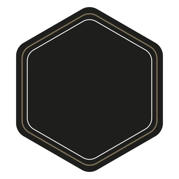 Emblema de carimbo preto —  Vetores de Stock