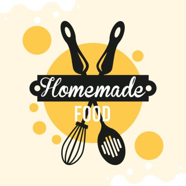 Ev yapımı yemek mektupları.