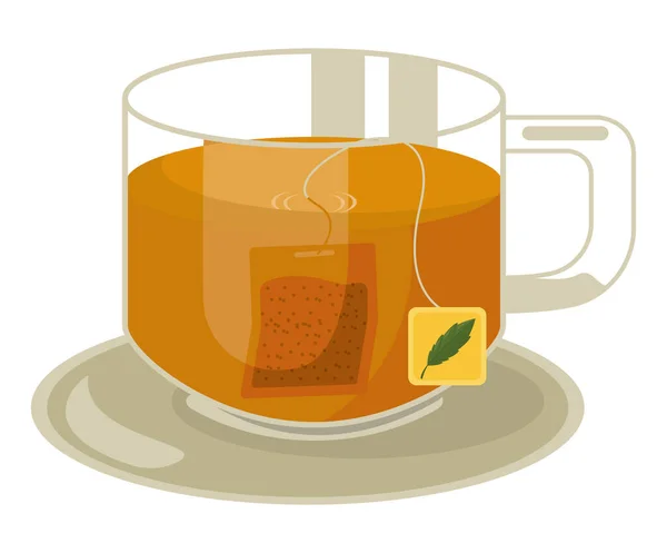 Taza de té bebida — Archivo Imágenes Vectoriales