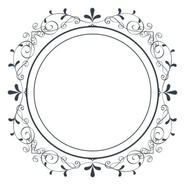 zarif dairesel monogram