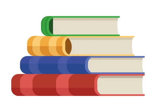 Ikony książek edukacyjnych — Wektor stockowy