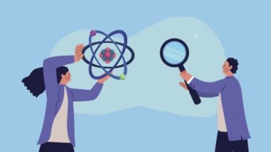 Bilim adamları atom ve büyüteçle çiftleşir