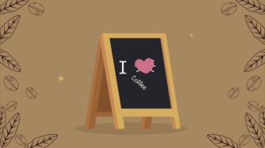 Kara tahtada kahve harflerine bayılırım.