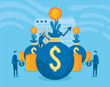 Doları olan işadamları.