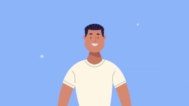 Genç adam avatar karakteri