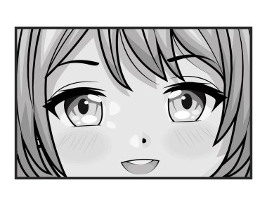 Güzel yüzlü kız animesi