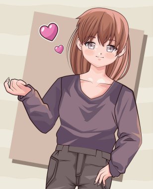 Kalpli kız anime