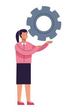 İşkadını dişli ile