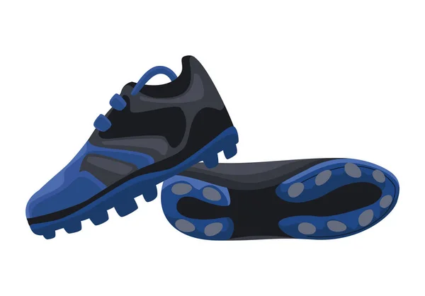 Ποδόσφαιρο παπούτσια ποδοσφαίρου — Διανυσματικό Αρχείο