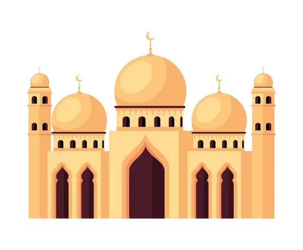 Мечеть ісламської культури — стоковий вектор