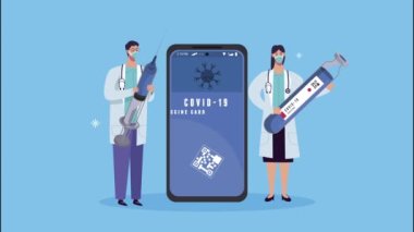 Doktor çift covid19 aşı ve dijital sertifika kaldırıyor.