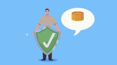 Kalkanı ve parası olan sigortacı.