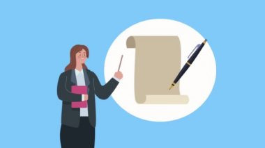 Politikası olan sigortacı kadın ajan