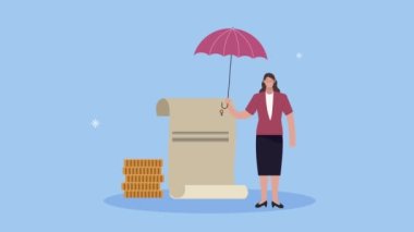 Şemsiyesi ve parası olan bir sigorta şirketi.