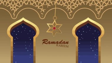 Ramazan Kareem, yıldızlı harflerle.