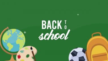 Malzemelerle dolu bir mektupla okula döndüm.