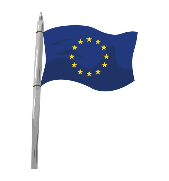 Σημαία Ευρωπαϊκής Ένωσης — Διανυσματικό Αρχείο