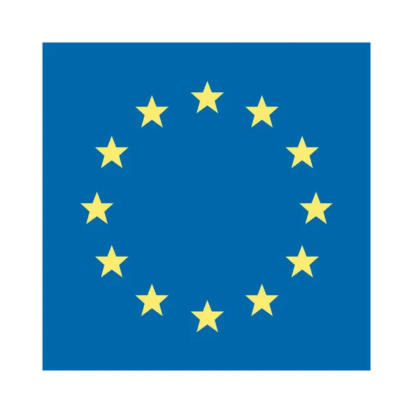 Ευρώπη σημαία Ένωσης — Διανυσματικό Αρχείο
