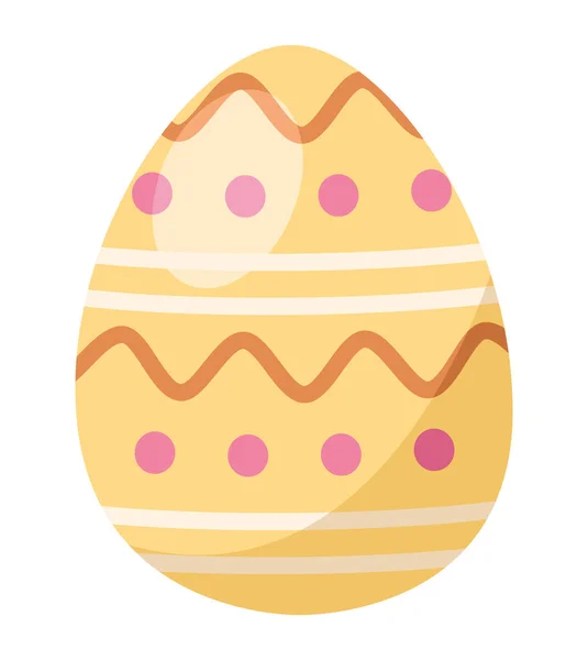 Telur Paskah kuning - Stok Vektor