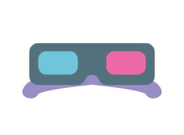 3D gözlükler 90 'lar tarzı