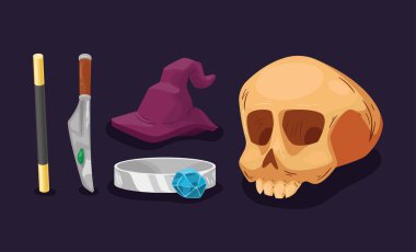 beş sihirli cadı simgesi