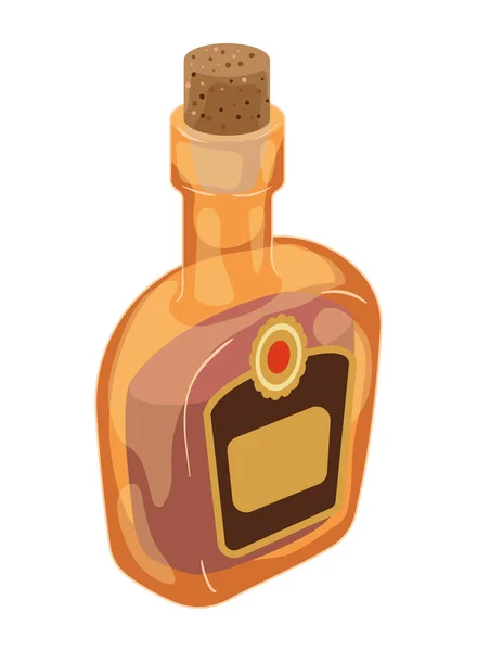 Alcoholic west drink — Stock Vector