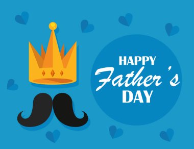 Babalar Günü kartviziti.