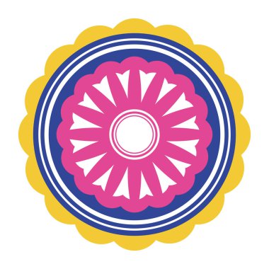 kağıt dantel Meksika dekorasyonu