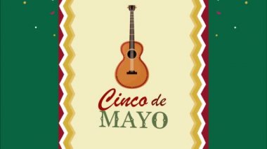 Cinco de Mayonez harfleri gitarla
