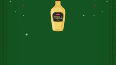 Meksika şenliği şablon animasyonuyla kutlanıyor