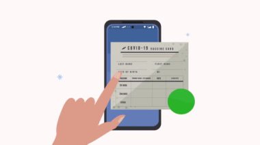 akıllı telefondan dijital aşı pasaportu
