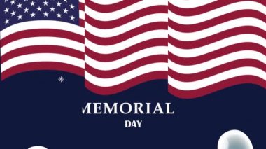 Balonlarla, helyum ve bayraklarla dolu bir anma günü.