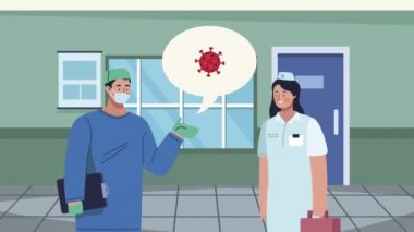 Karakterleri canlandıran profesyonel doktorlar