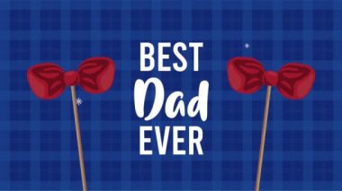 Babalar Günü Animasyonla yazılıyor