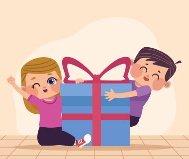 Yetenekli küçük çocuklar.