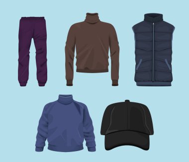 Beş kişi elbise giyiyor