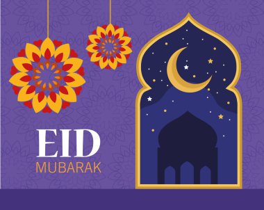 Bayram Mübarek yazı posteri